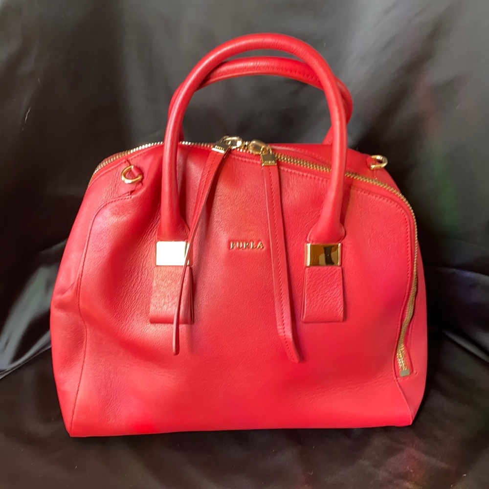 Furla Leather Tote Bag